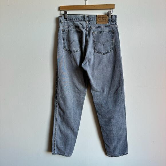 Vintage 90's Men's LEVI's 550 Grey Jeans - Picture 2 of 6